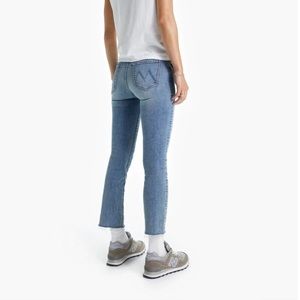 MOTHER | The Rascal Ankle Fray Jeans in Bonfire Lighting size 25